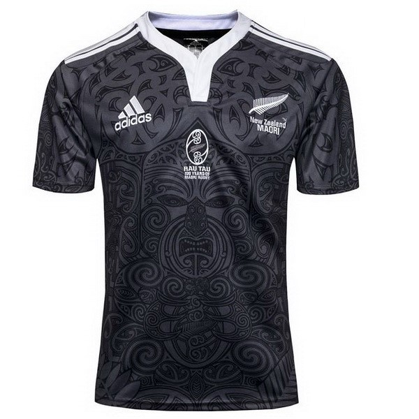 Tailandia Camiseta All Blacks 100th Negro